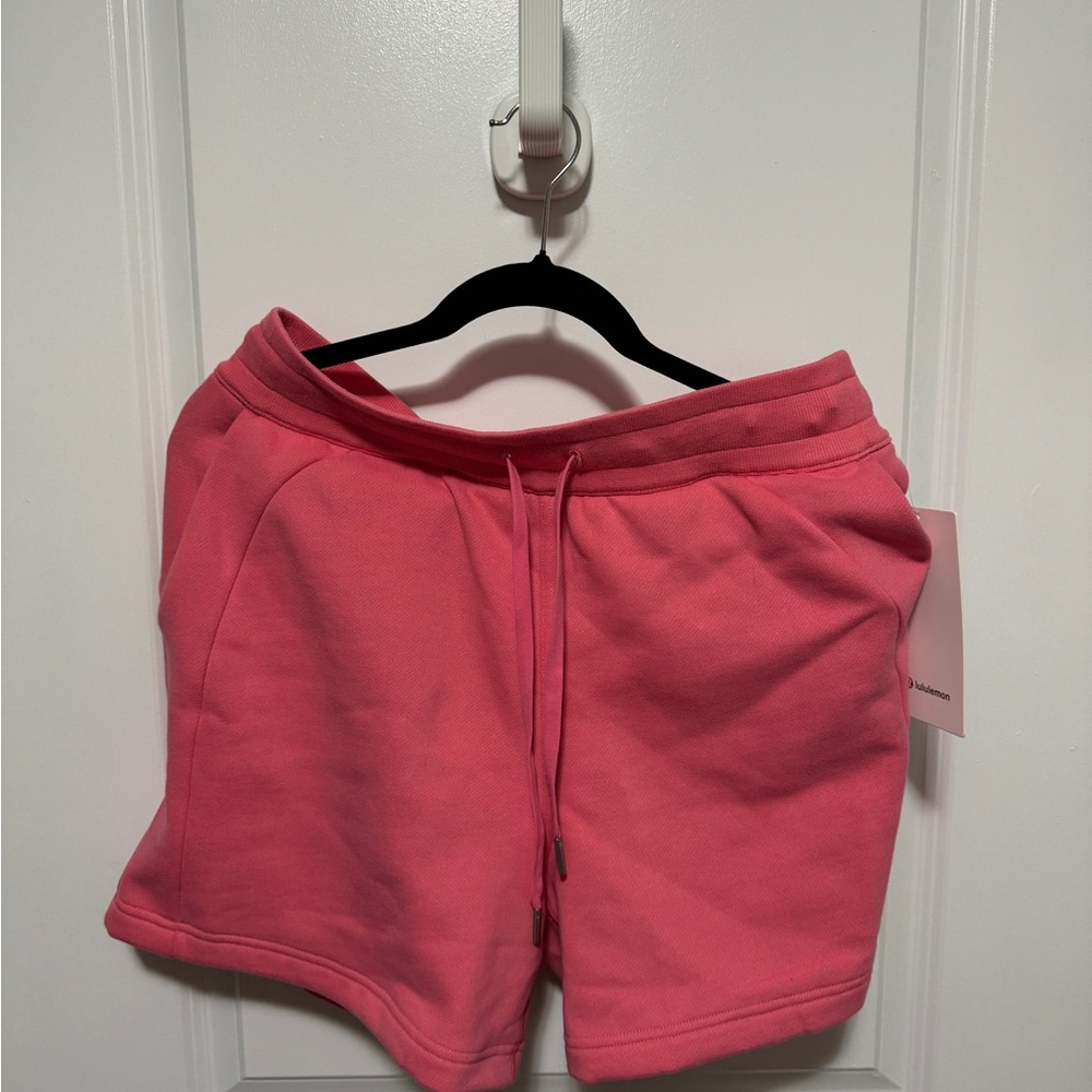 Lululemon Athletica Pink Athletic Shorts Elastic Waistband